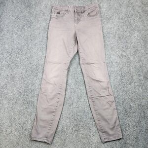 Kuhl Pants Womens 10 Long Gray Stretch 5 Pocket Casual Hiking Outdoors